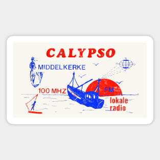 Radio Calypso, Belgium / 80s Radio Station Magnet